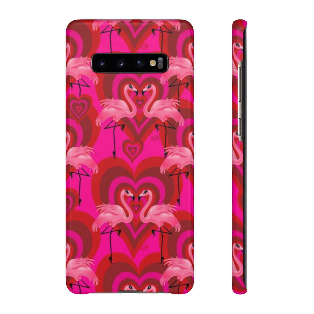 Flamingo Love Pattern • Samsung Galaxy Phone Case