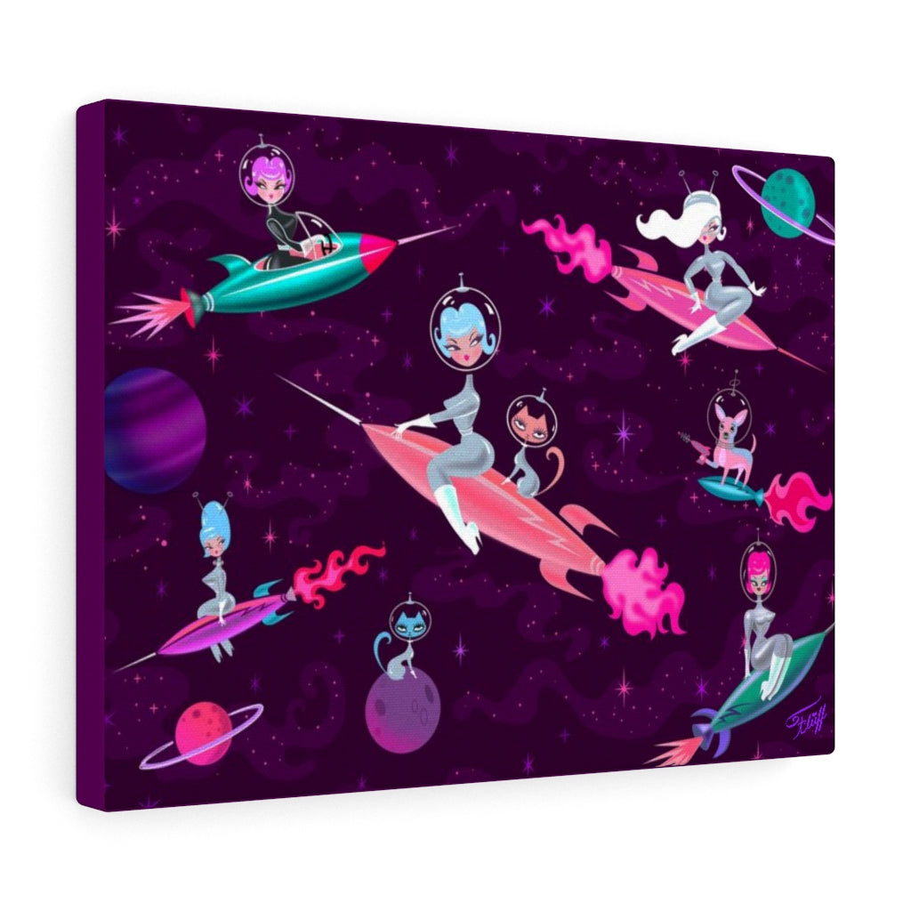 Rocket Girls • Canvas Gallery Wrap