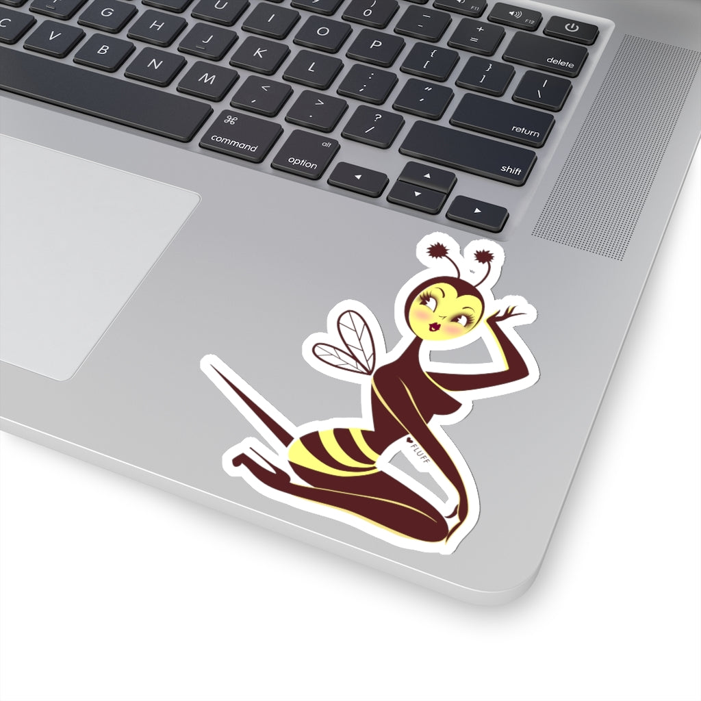 Bee Girl • Kiss-Cut Sticker