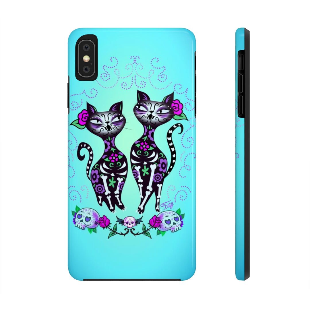 Sugar Skull Cats • Phone Case