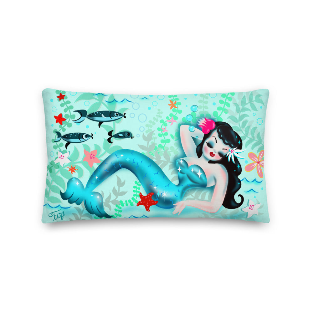 Dozing Mermaid • Decor Pillow