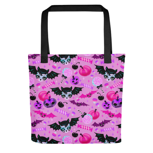 Vampire Dolly on Lilac • Tote Bag