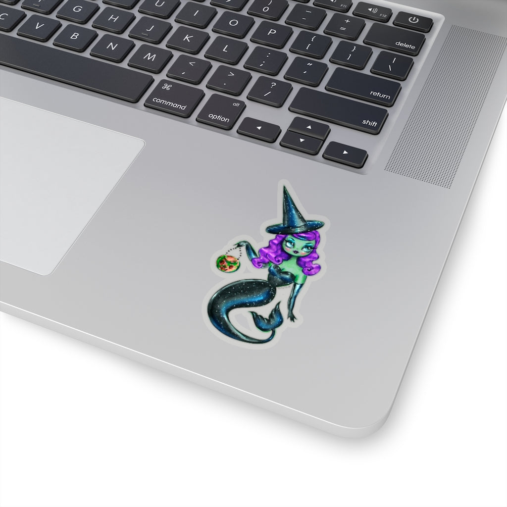 Mermaid Witch • Kiss-Cut Sticker