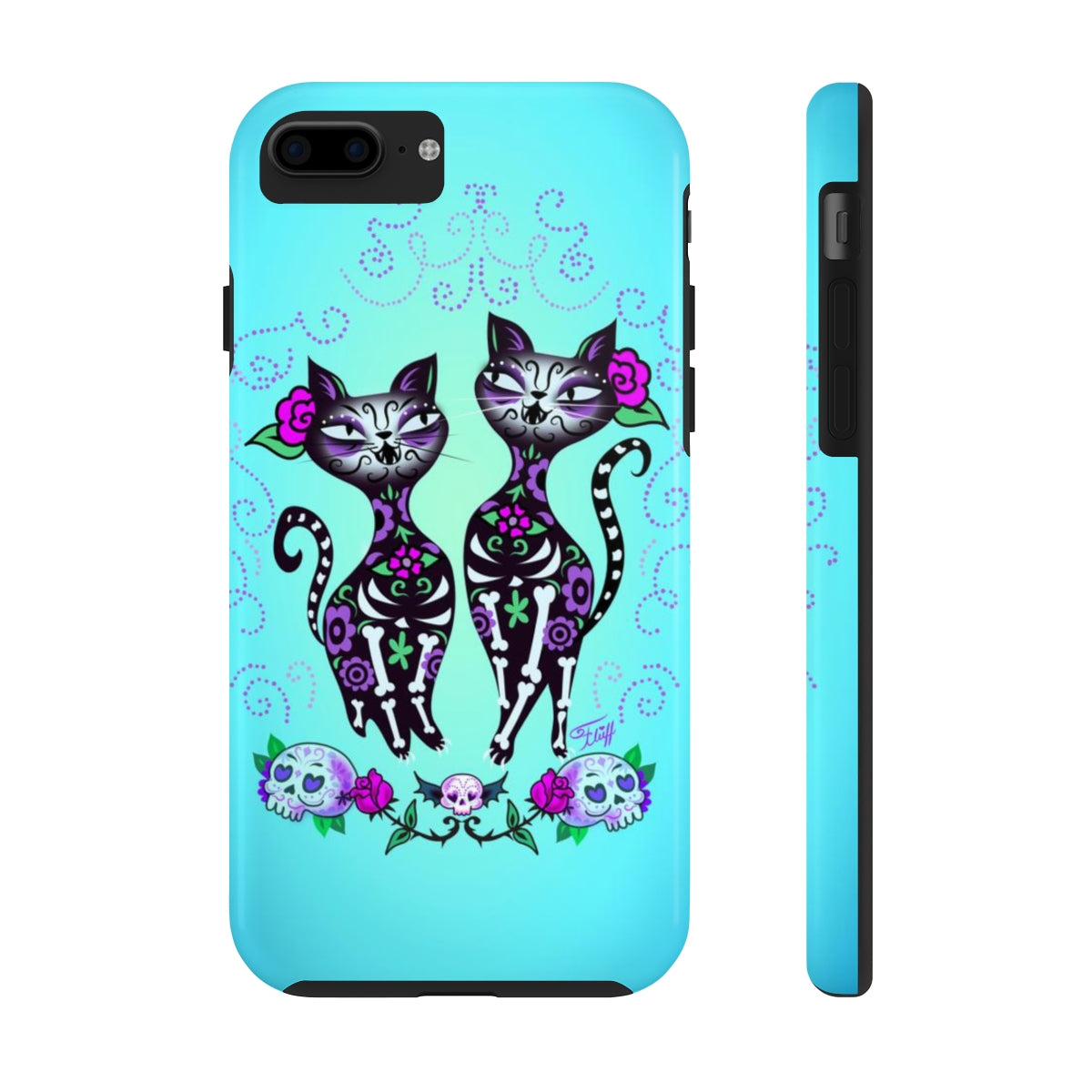 Sugar Skull Cats • Phone Case