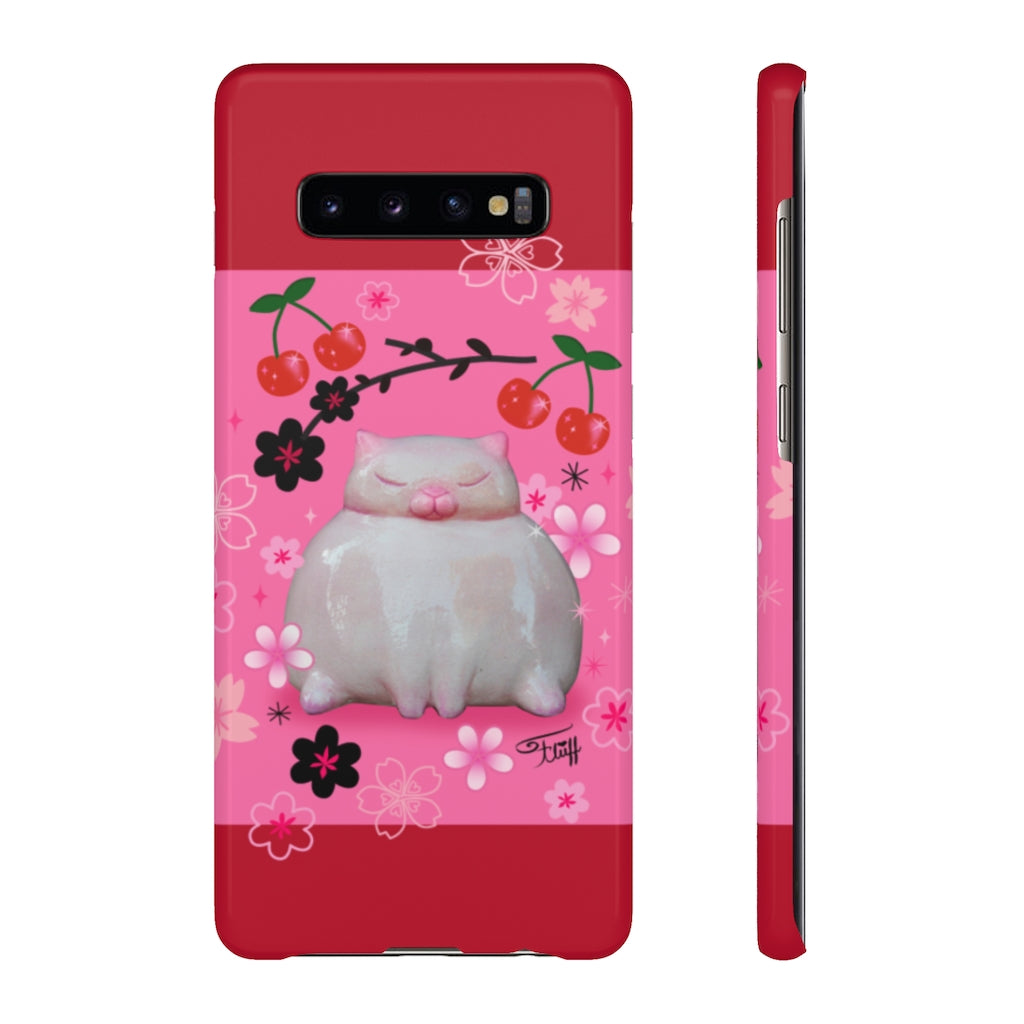 Sumo Kitty on Pink • Samsung Galaxy Phone Case