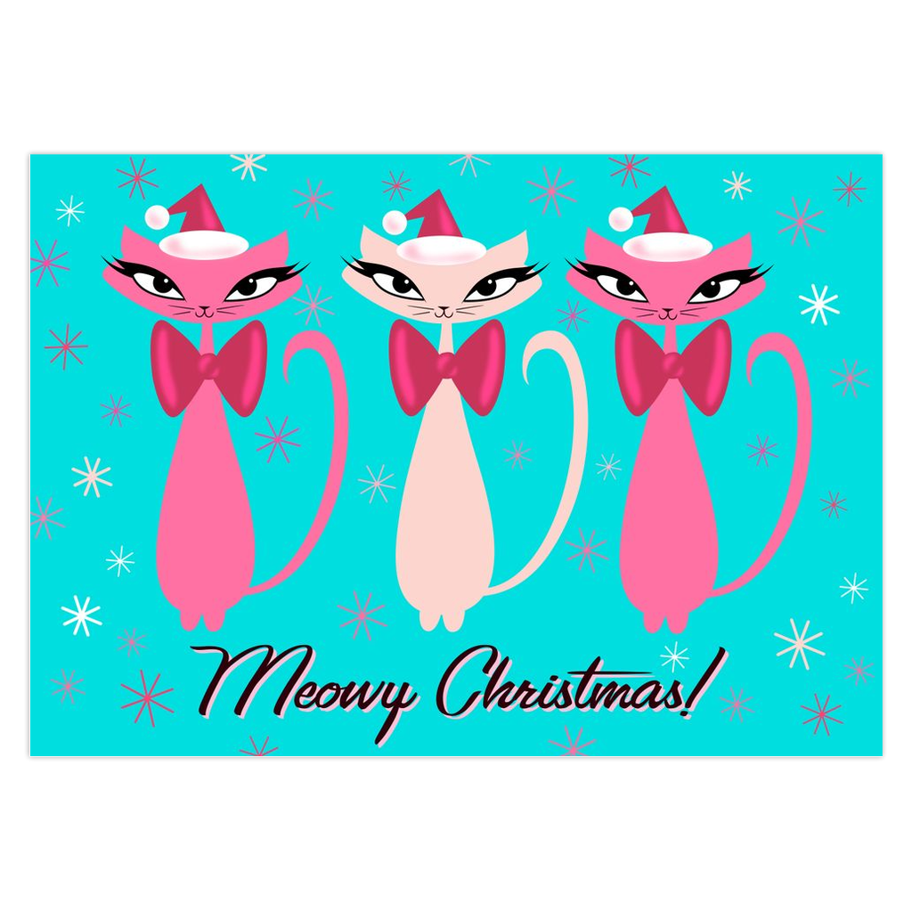 Meowy Christmas • Cards Set of 10