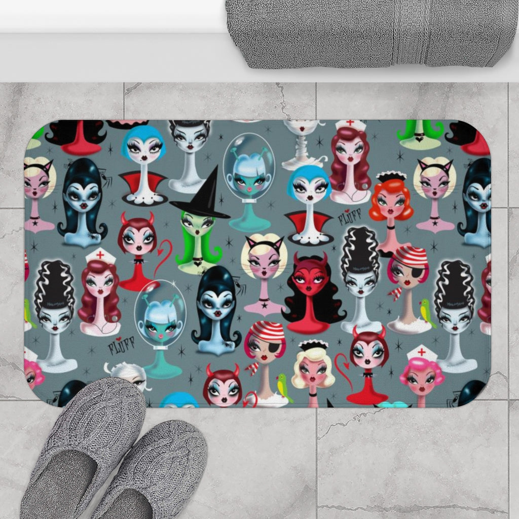 Spooky Dolls • Bath Mat