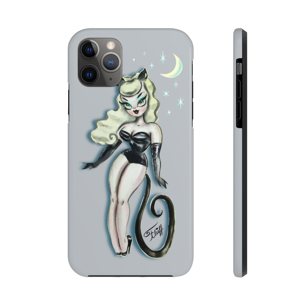 Blonde Cat Girl • Phone Case