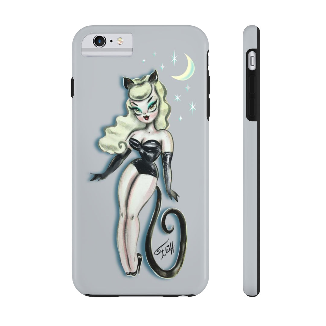 Blonde Cat Girl • Phone Case