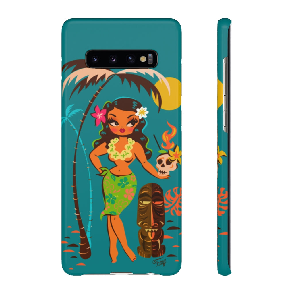 Tiki Temptress • With Skull Mug • Samsung Galaxy Phone Case