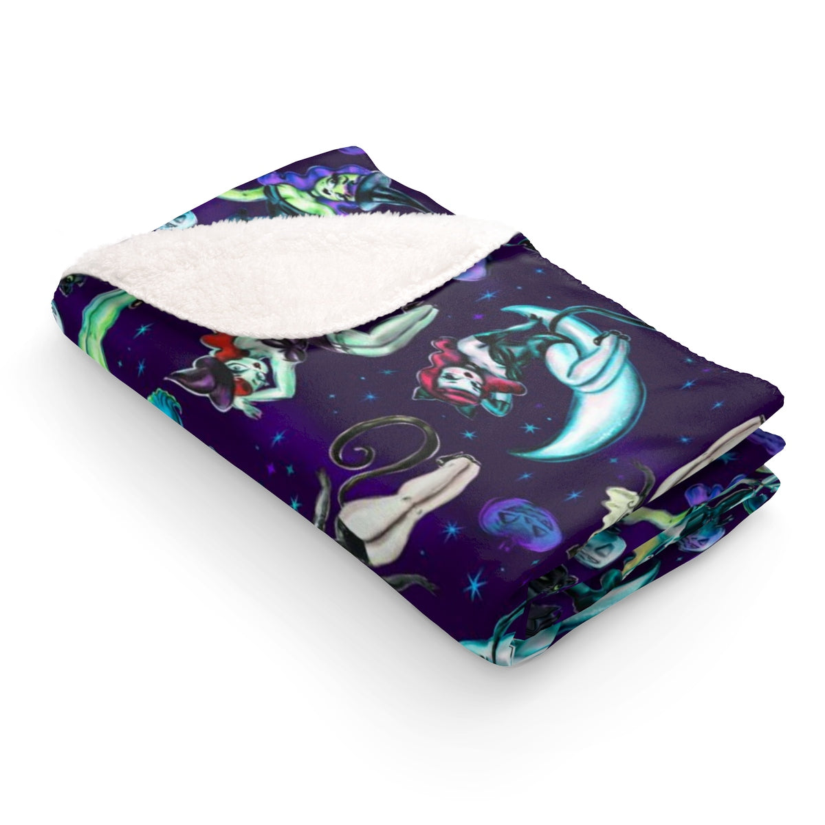 Witches and Black Cats • Sherpa Fleece Blanket