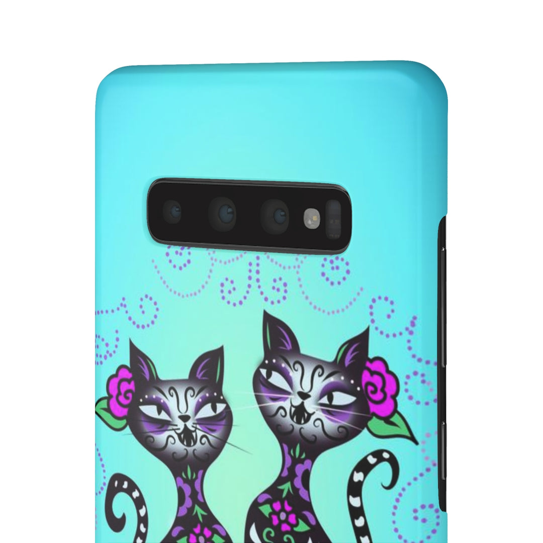 Sugar Skull Cats • Samsung Galaxy Phone Case