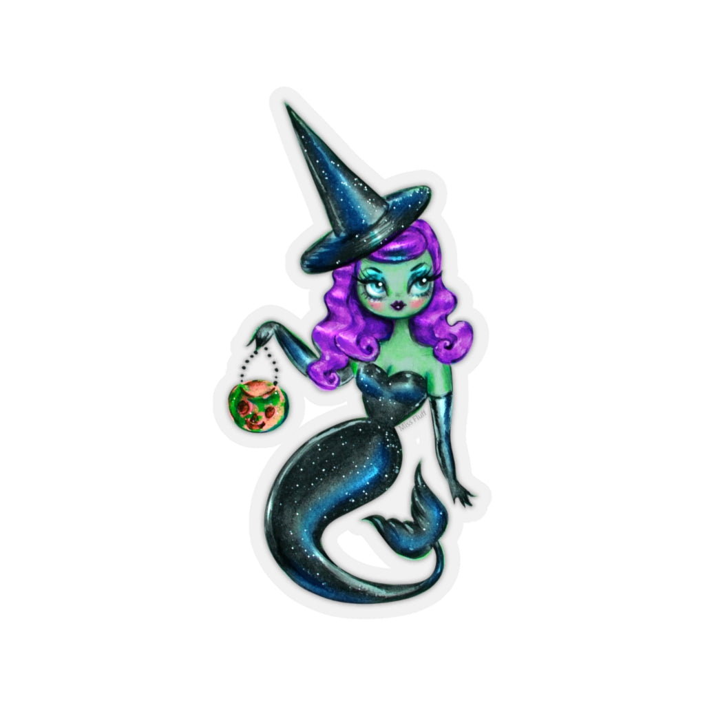 Mermaid Witch • Kiss-Cut Sticker