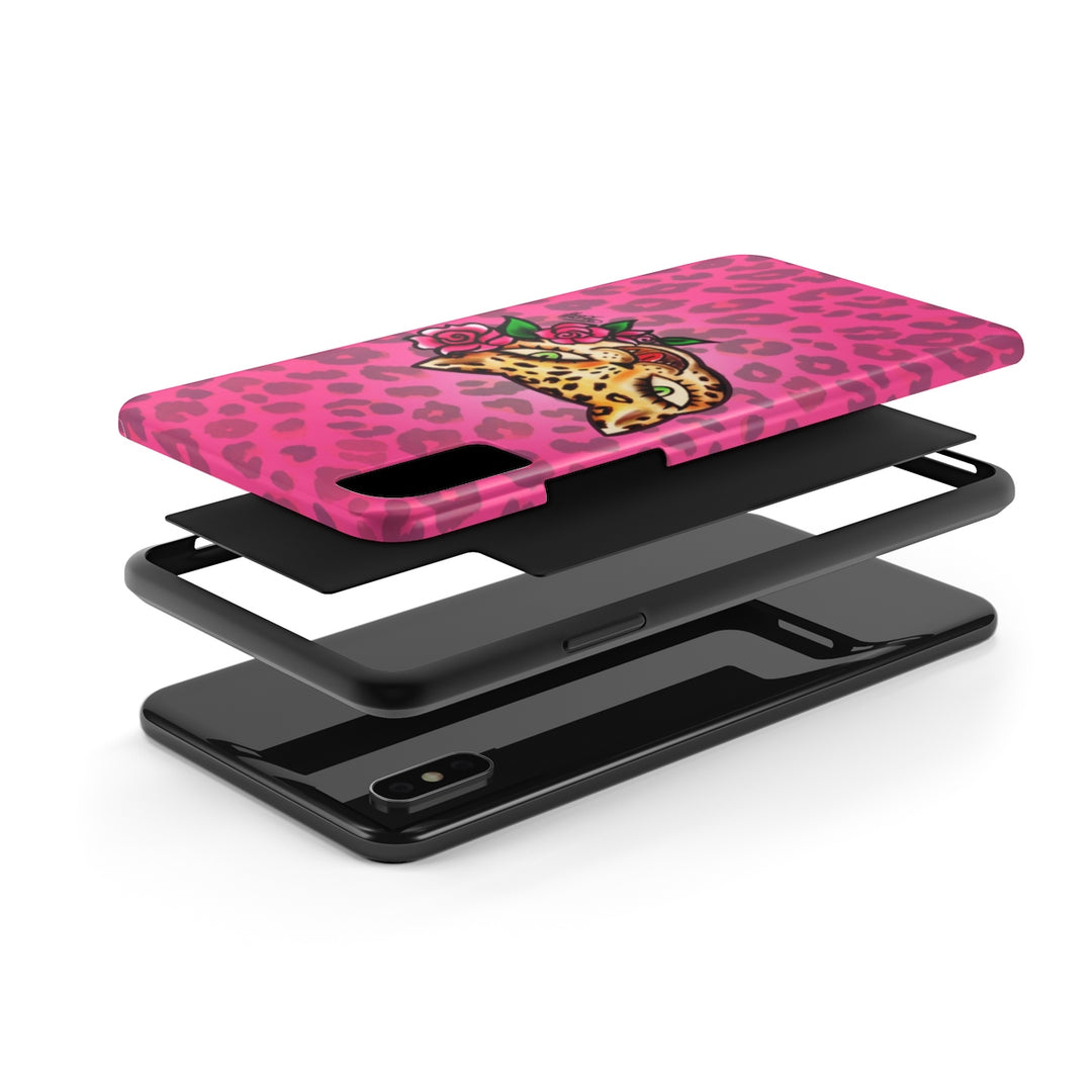 Leopard Kitty • Phone Case