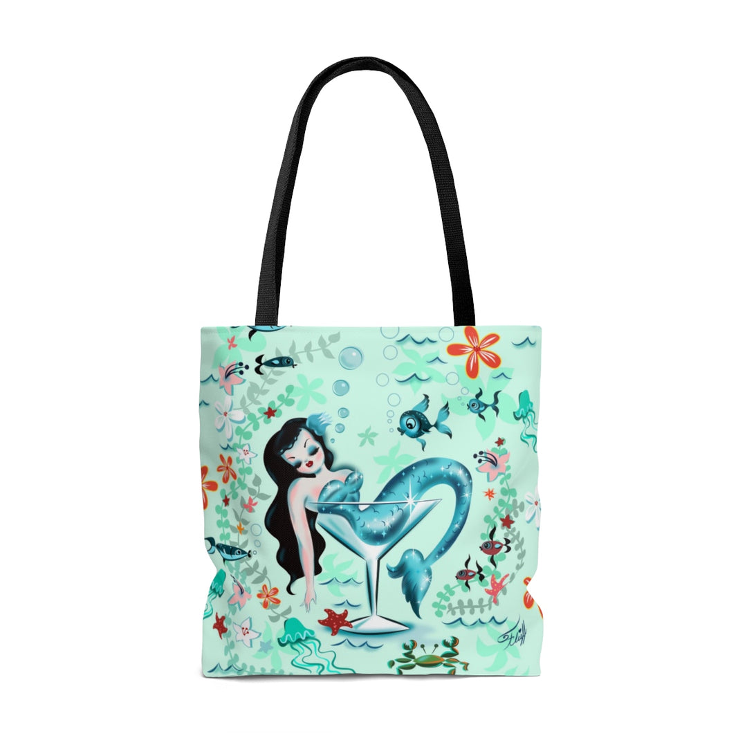 Tipsy Mermaid • Tote Bag