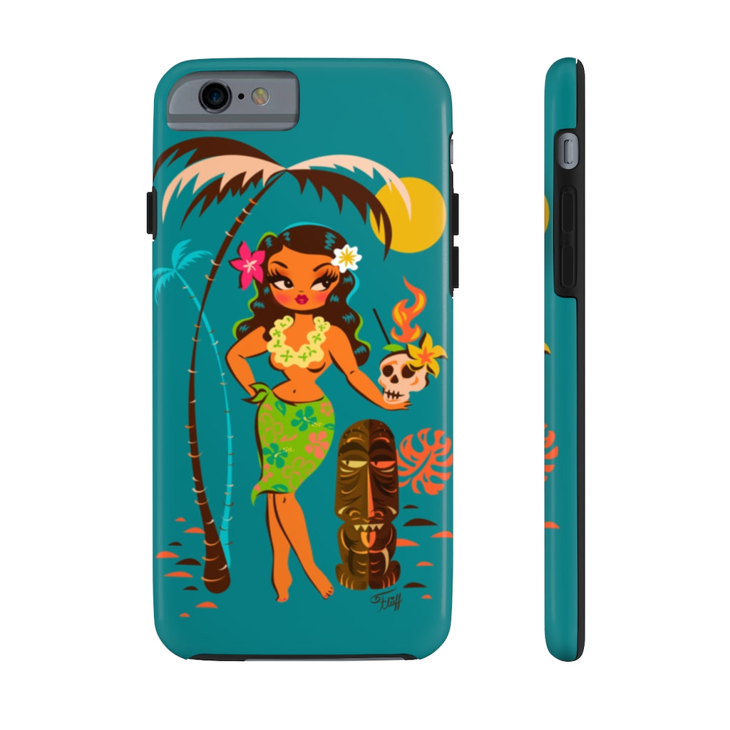 Tiki Temptress • With Skull Mug • Phone Case