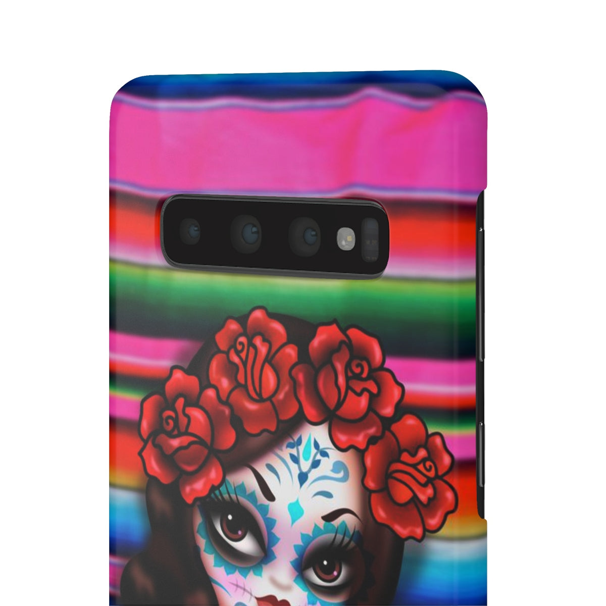 Day of the Dead Girl on Sarape • Samsung Galaxy Phone Case