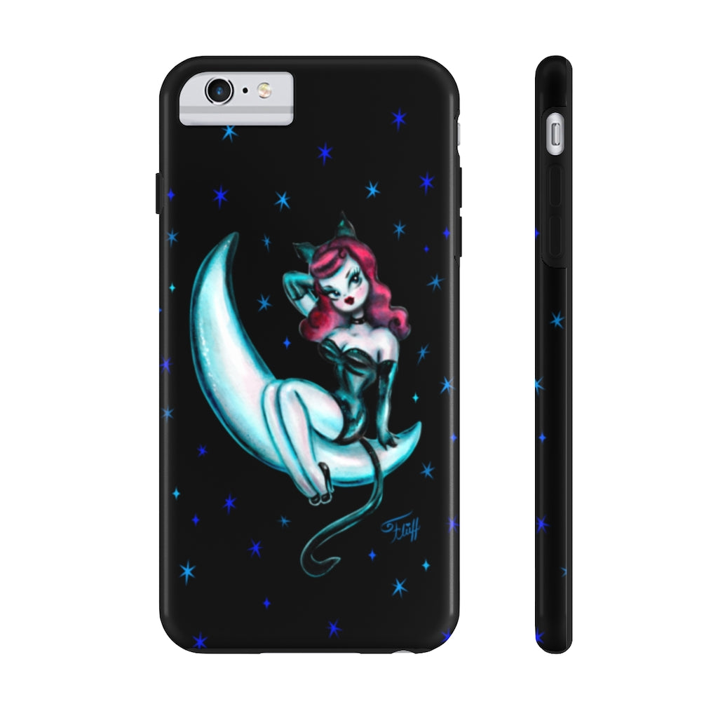 Kitten on the Moon • Phone Case