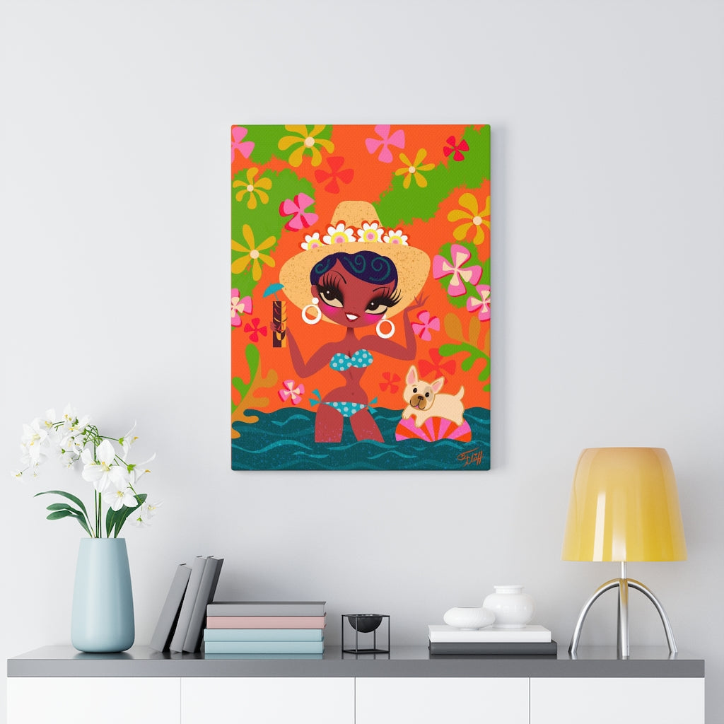 Palm Springs Cutie • Canvas Gallery Wrap