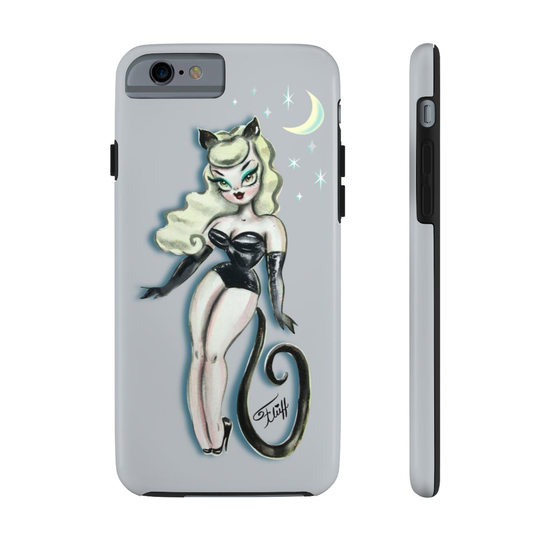 Blonde Cat Girl • Phone Case