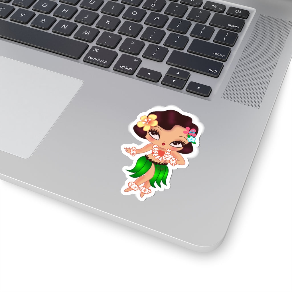 Hula Lulu Dancing • Kiss-Cut Sticker