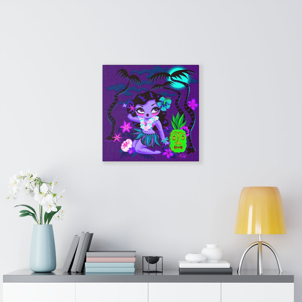 Haunted Hula Cutie • Canvas Gallery Wrap