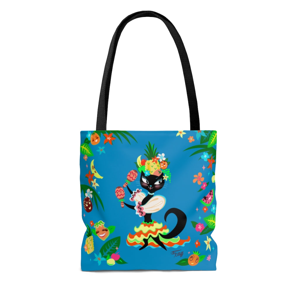 Kitten Miranda Blue • Tote Bag