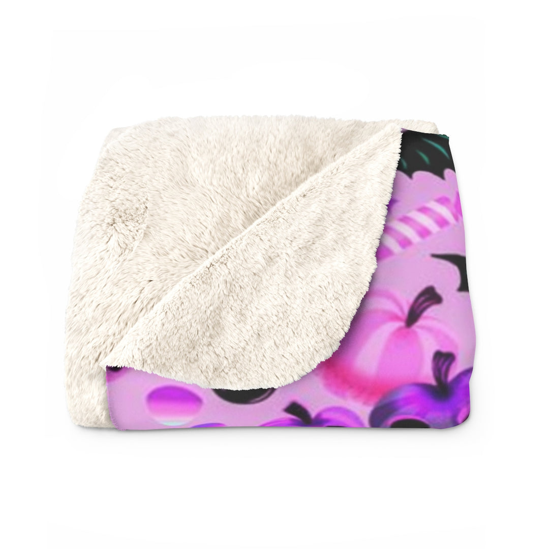 Vampire Dolly on Lilac  • Sherpa Fleece Blanket