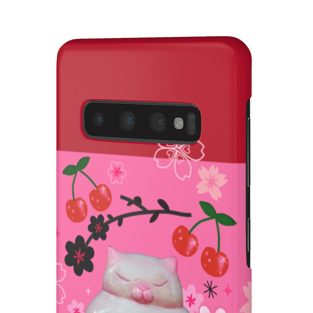 Sumo Kitty on Pink • Samsung Galaxy Phone Case