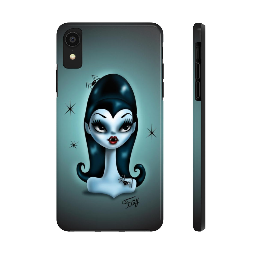 Vampire Doll with Spiders- Spooky Dolls • Phone Case