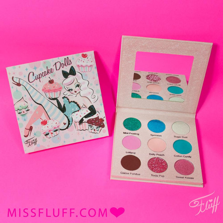 Cupcake Dolls • Eye Shadow Palette Miss Fluff's Boutique