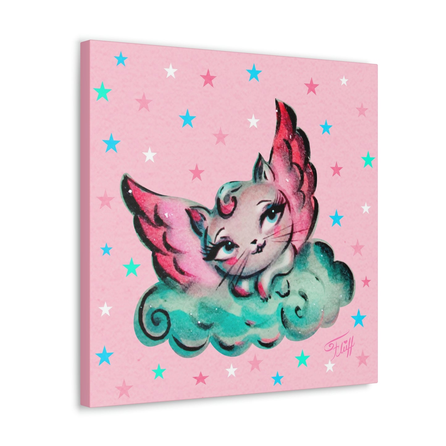 Angel Kitty • Canvas Gallery Wrap
