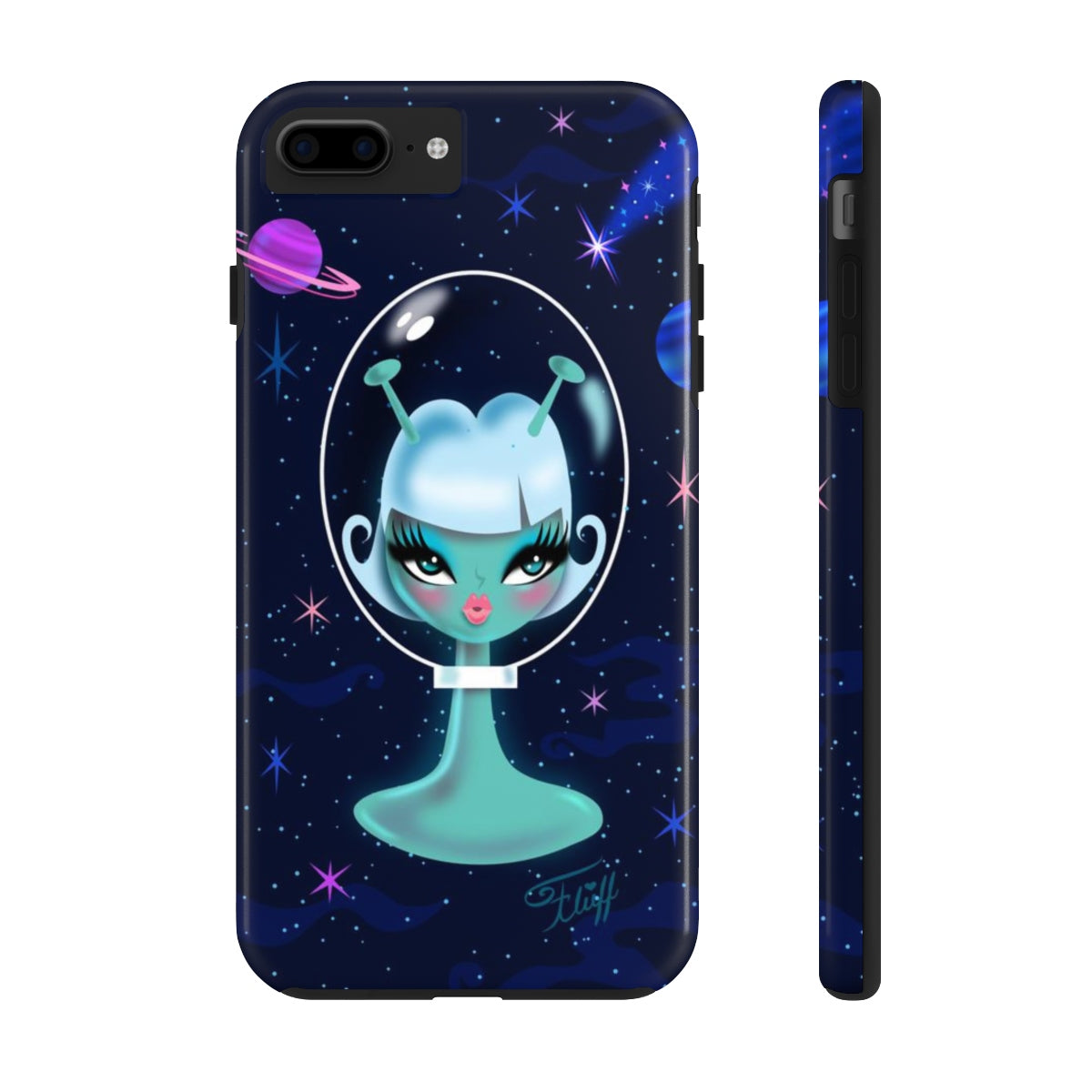 Alien Girl - Spooky Dolls • Phone Case