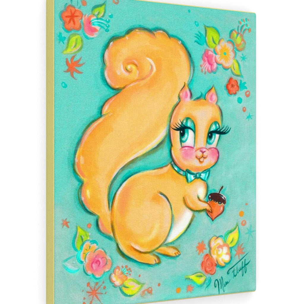 Cute Lemon Squirrel • Canvas Gallery Wrap