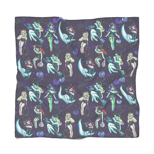 Witches and Kitty Girls • Chiffon Scarf