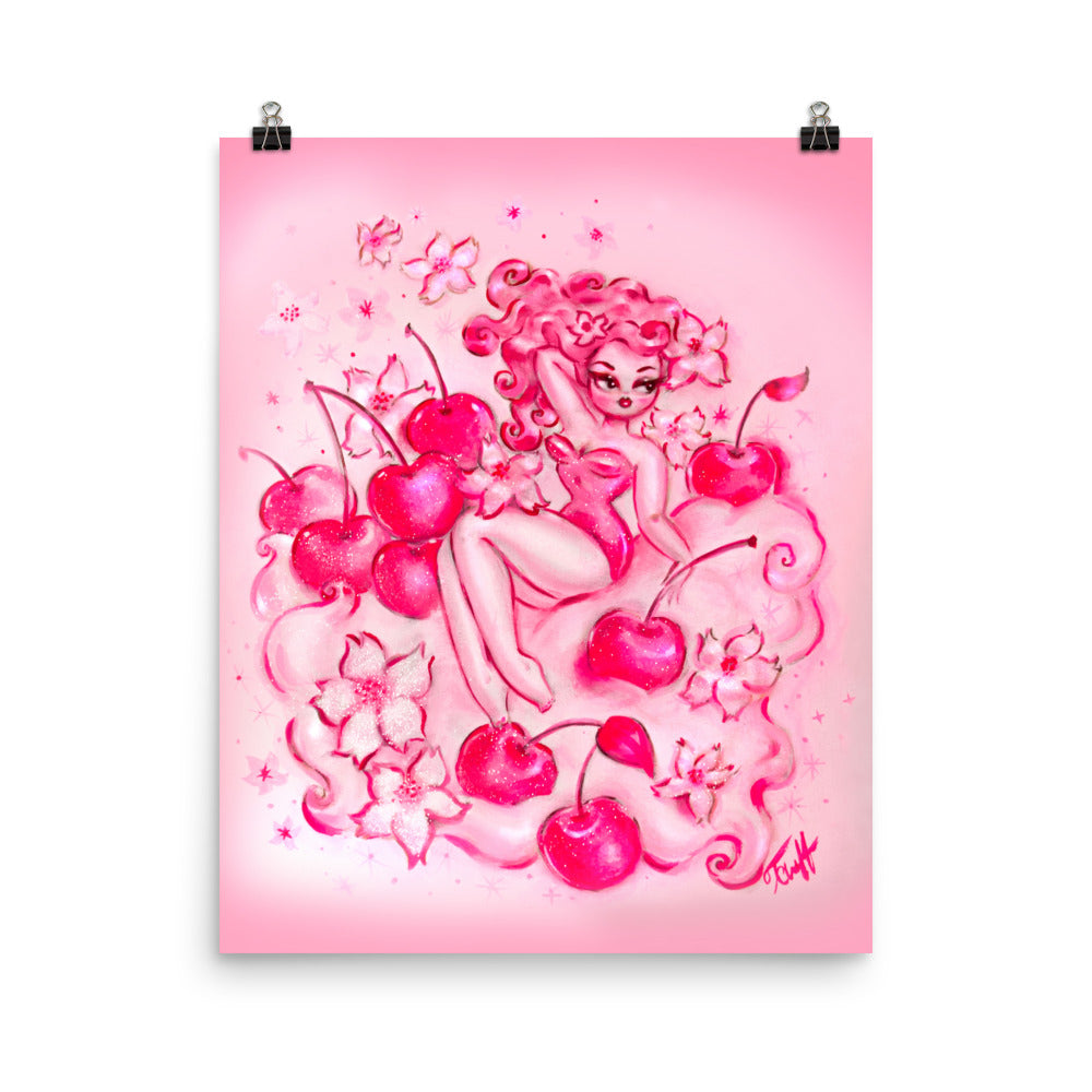 Cherry Blossom Girl • Art Print