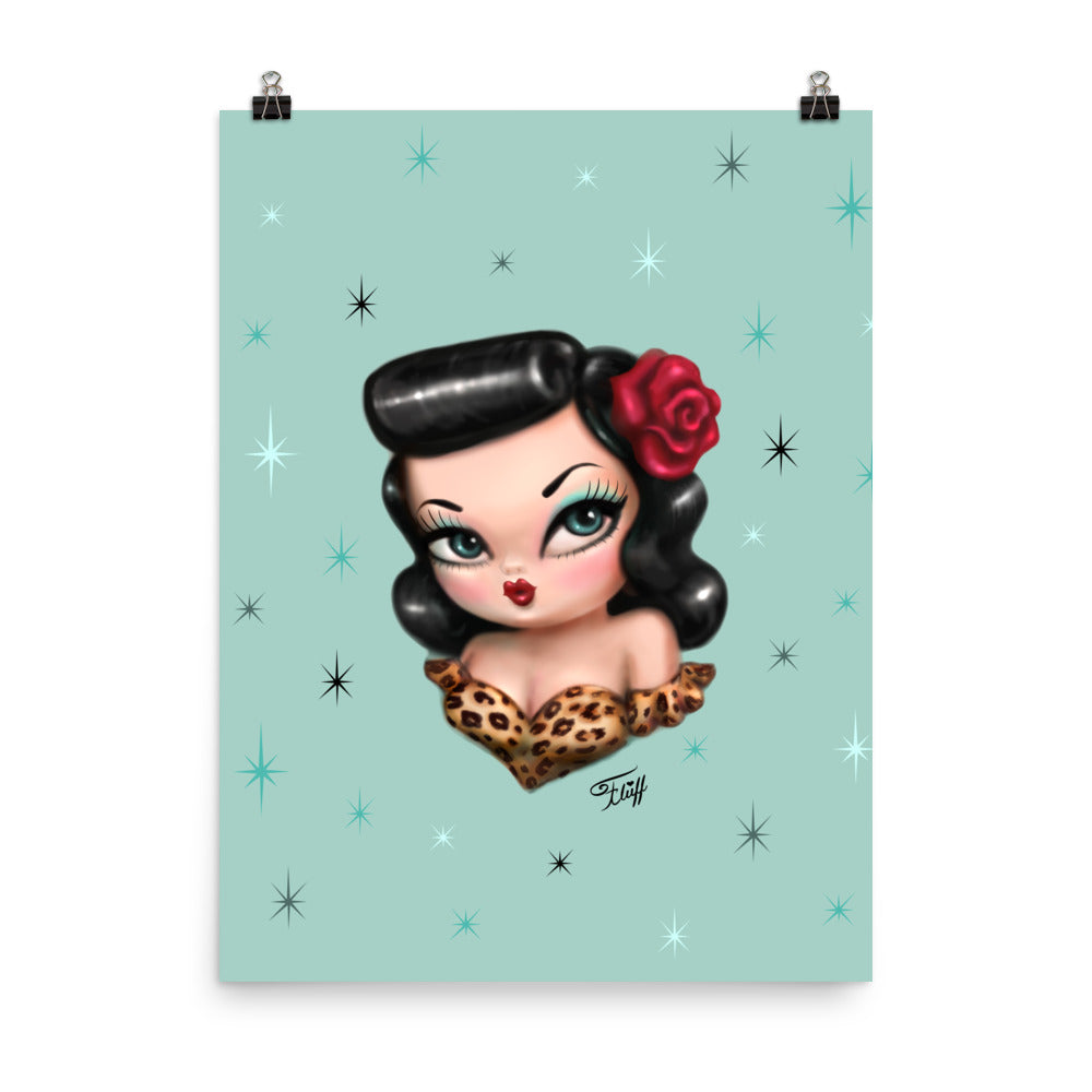 Rockabilly Baby Doll • Art Print