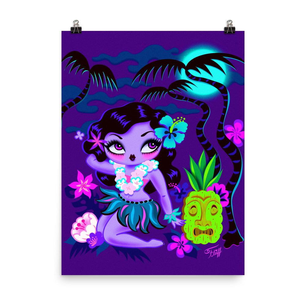 Haunted Hula Cutie • Art Print