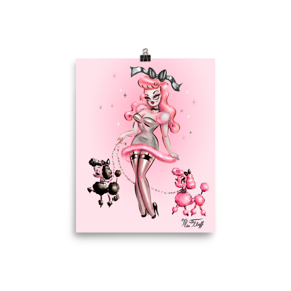 Miss Poodle • Art Print