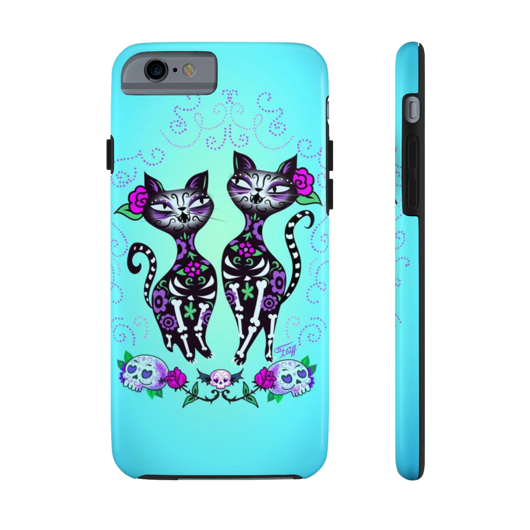 Sugar Skull Cats • Phone Case