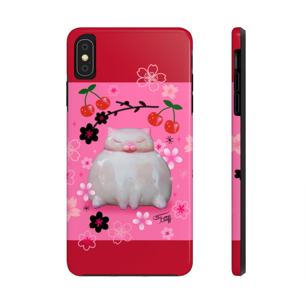 Sumo Kitty on Pink • Phone Case