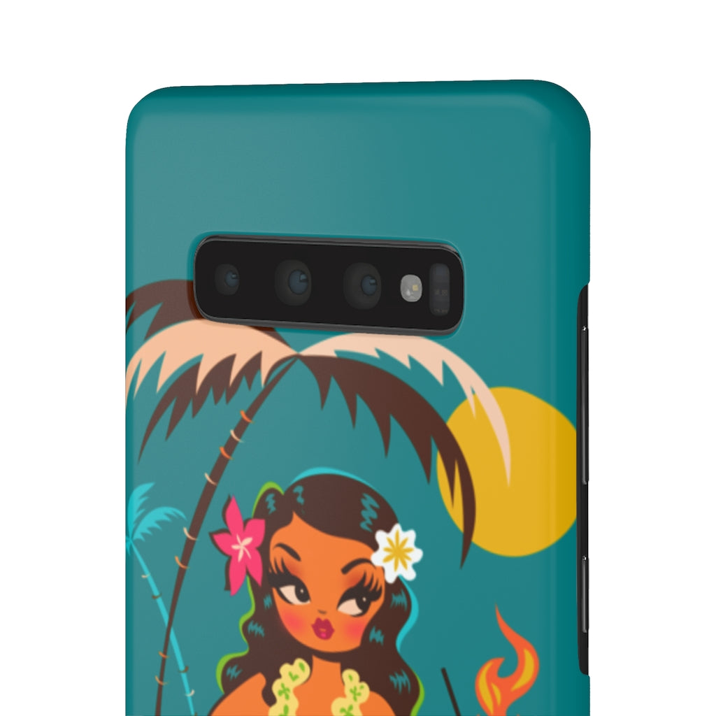 Tiki Temptress • With Skull Mug • Samsung Galaxy Phone Case