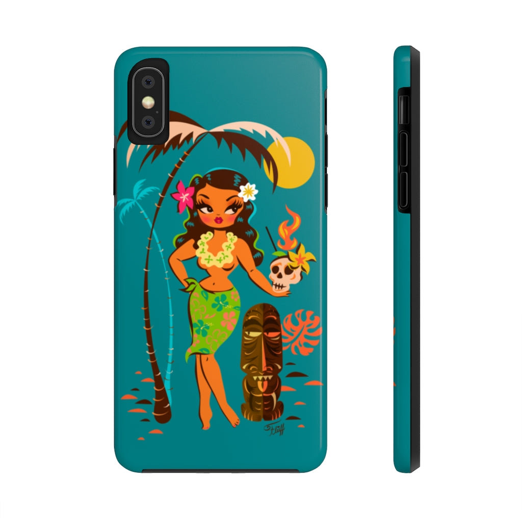 Tiki Temptress • With Skull Mug • Phone Case