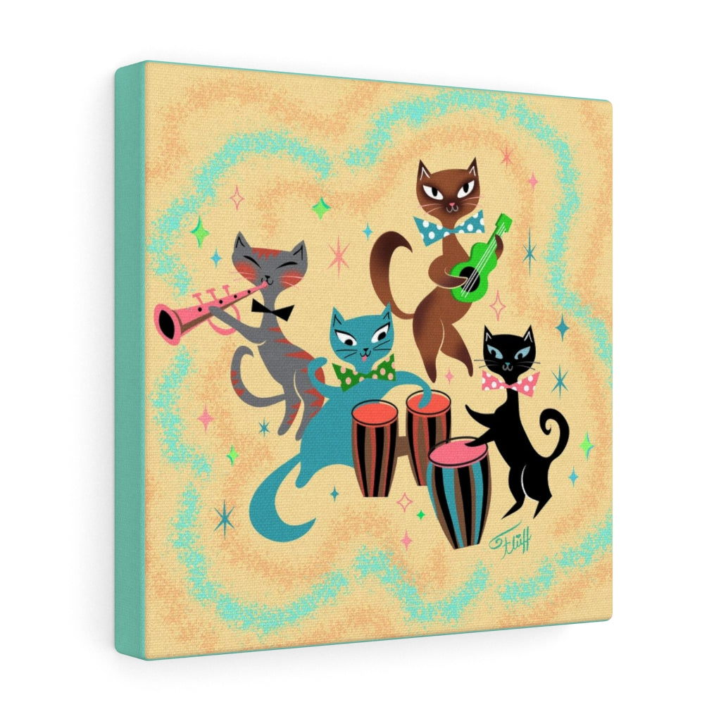 Mambo Kitties Band • Canvas Gallery Wrap