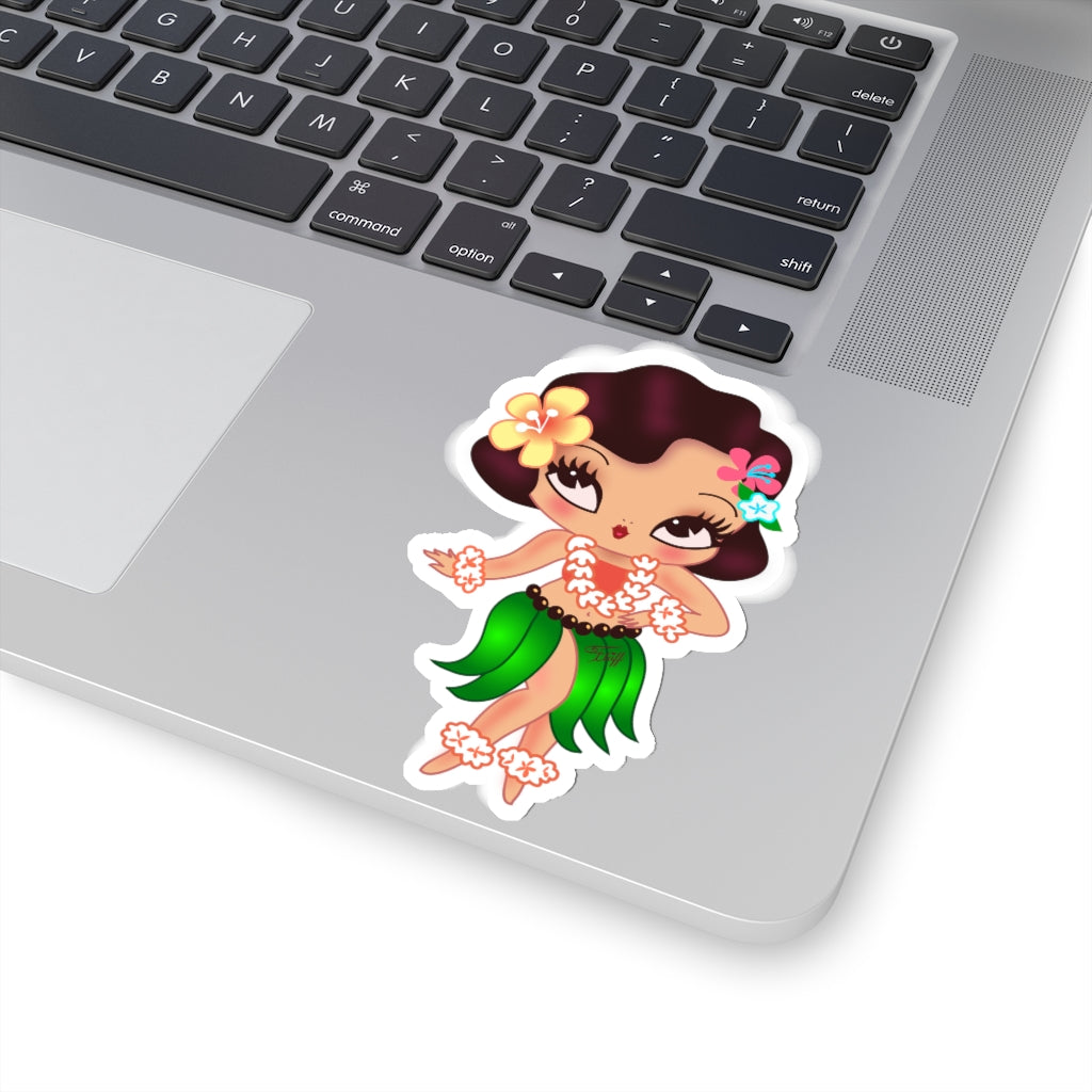 Hula Lulu Dancing • Kiss-Cut Sticker