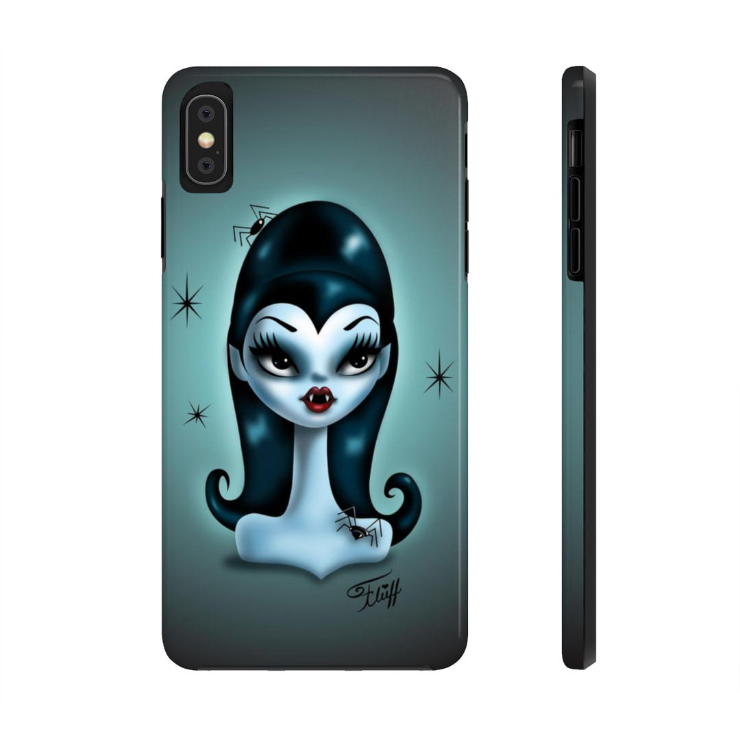 Vampire Doll with Spiders- Spooky Dolls • Phone Case