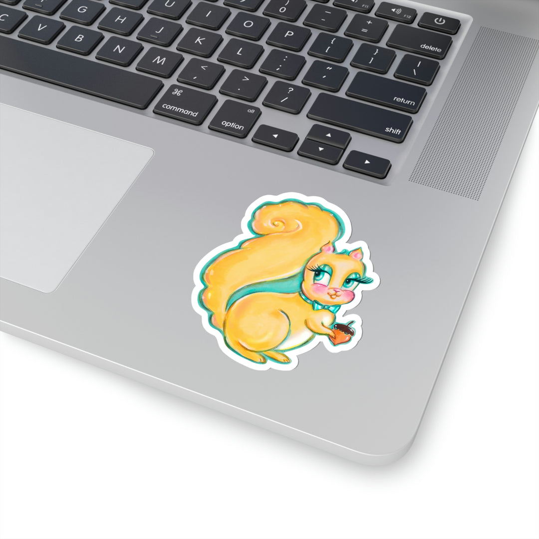 Yellow Squirrel • Kiss-Cut Sticker