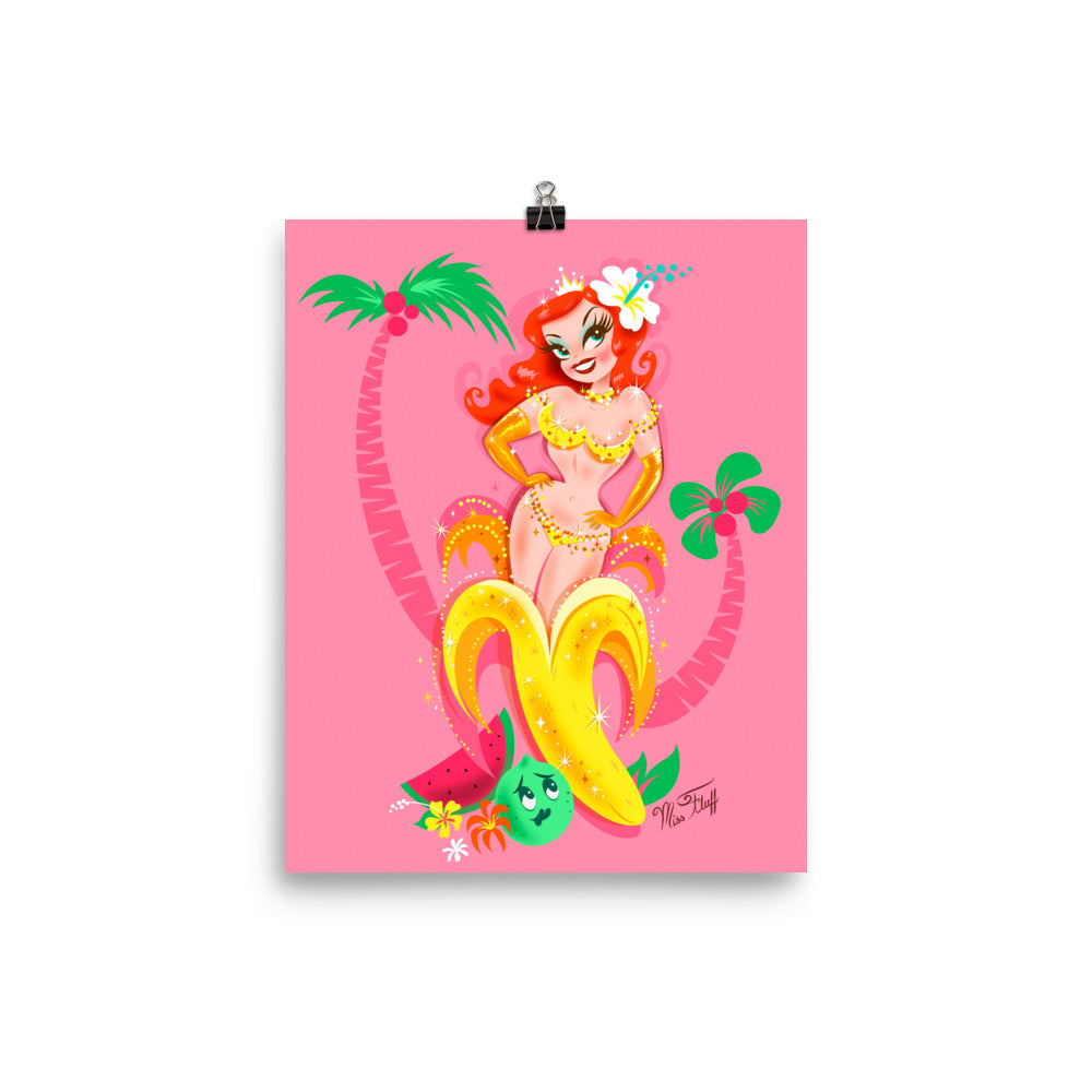 Miss Trixie's Banana • Art Print