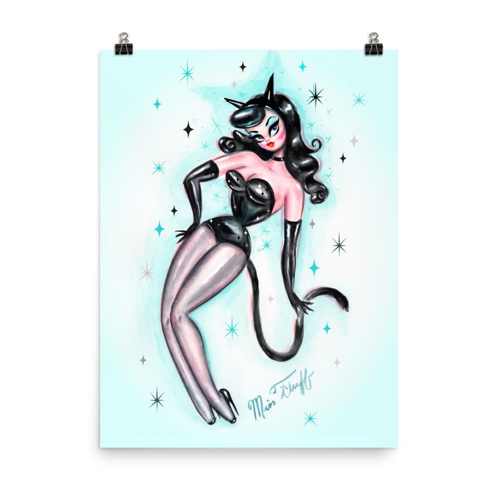 Kitty Girl • Art Print
