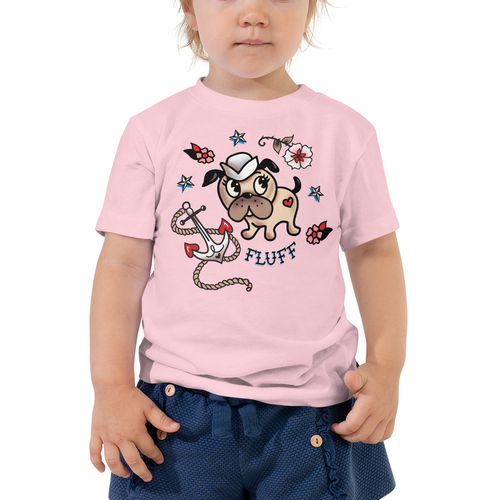 Monty Sailor Dog • Toddler Short Sleeve Tee